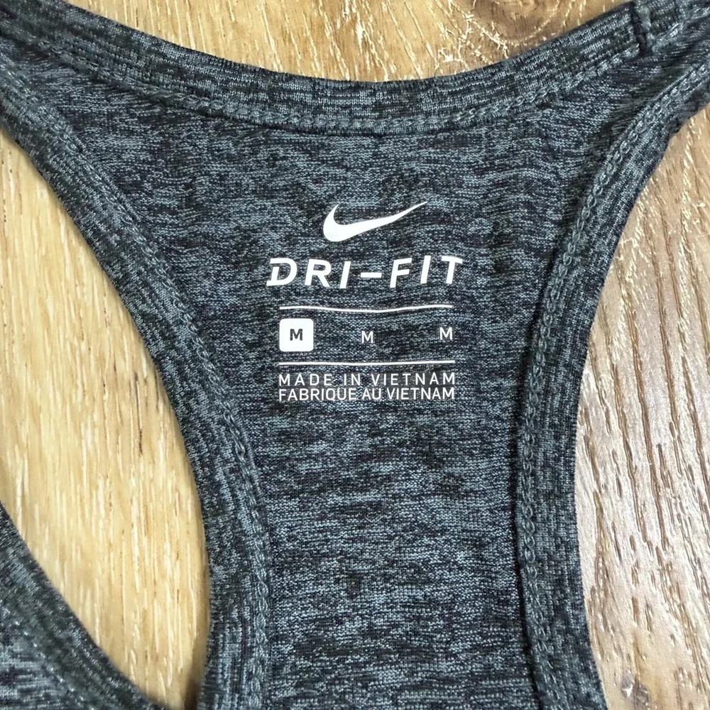 Nike Dri-Fit Gray Tank Running Active Women’s Medium